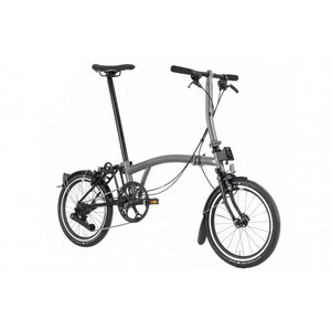 Brompton P Line Urban Bike Low Handlebar (With Mudguard only ) S4L Grey Metallic